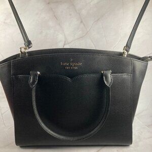 Kate Spade Leather Black Satchel / Purse